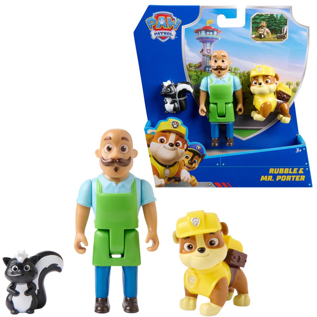 Paw Patrol Story Figurpakke med Rumble