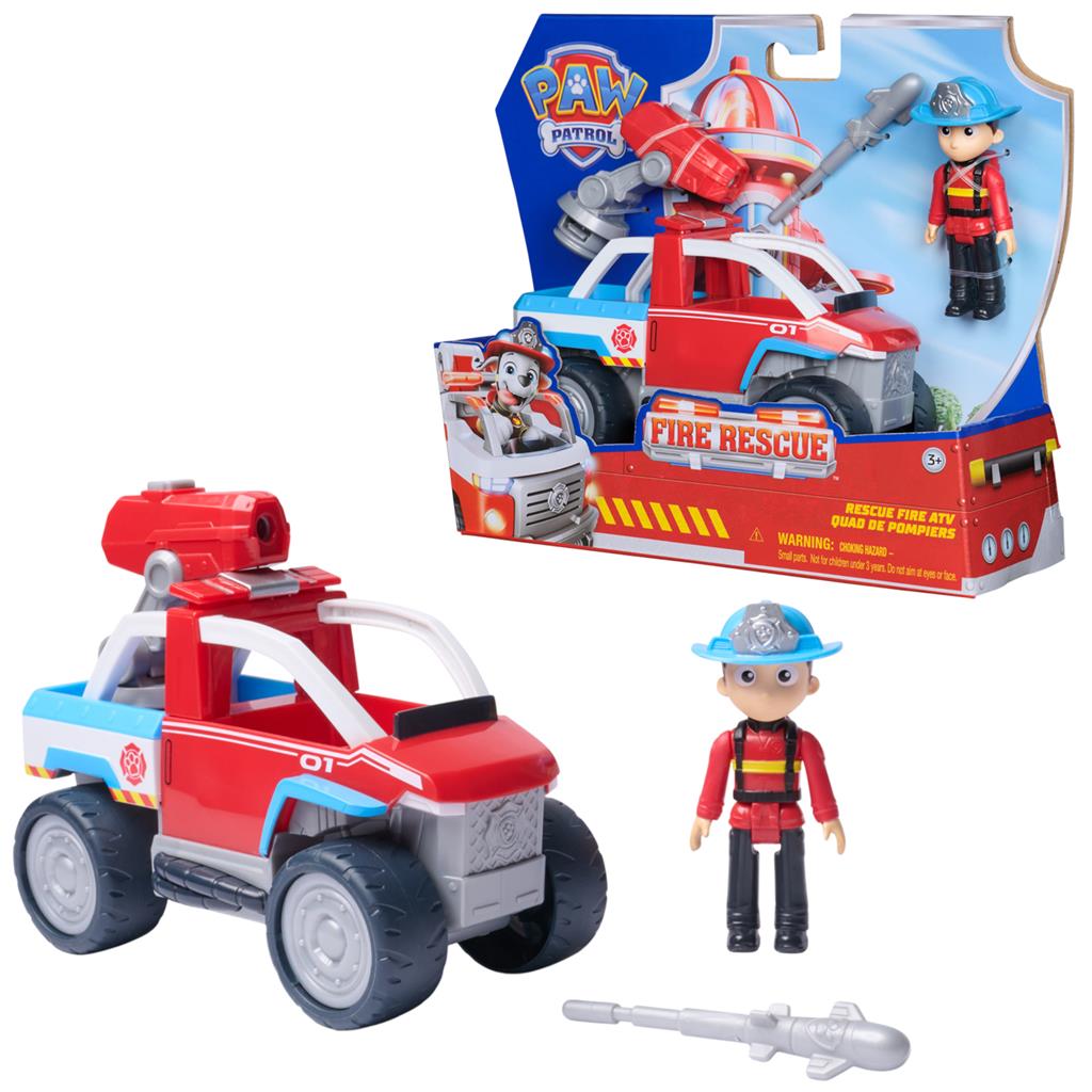 Paw Patrol Brandredningskøretøj Ryder