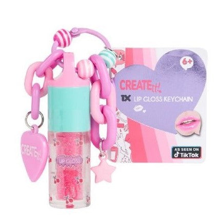 Create It! Lip Gloss Chunky Keychain