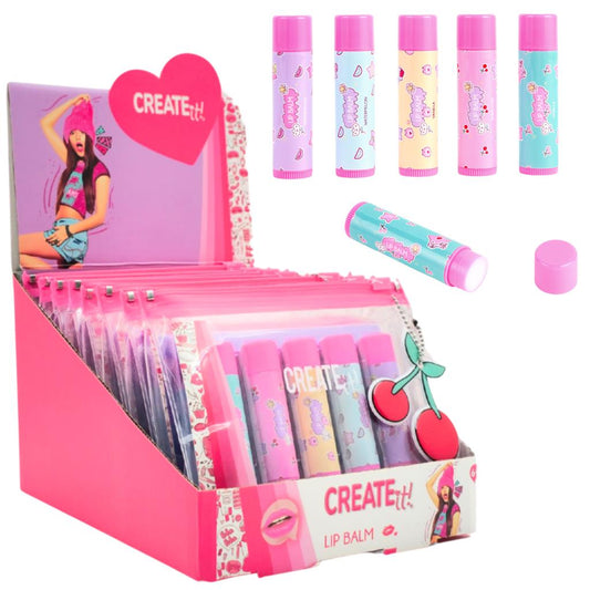 Create It! Lipbalm – 5 stk. i taske