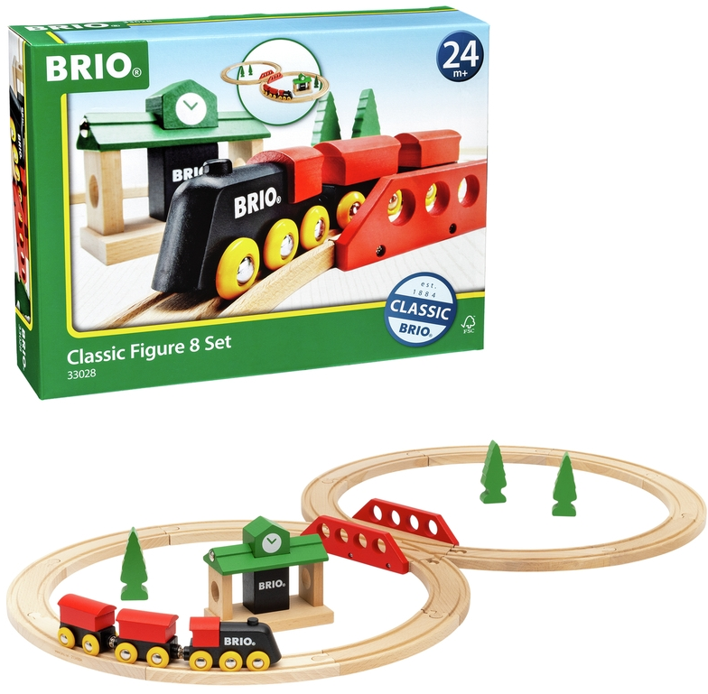 Brio togbane klassisk 8-tals 33028