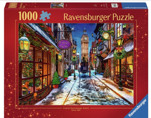 Ravensburger Puslespil Christmas Time 1000 Brikker