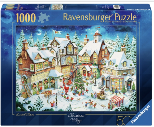 Ravensburger Puslespil 50th Anniversary Christmas Limited Edition 1000 Brikker