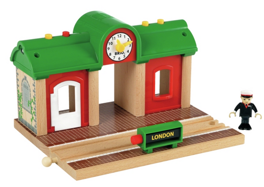 BRIO Togstation m/optagefunktion 33578