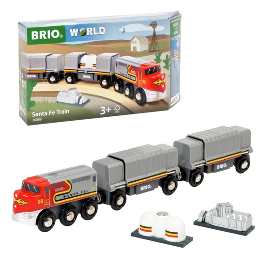 BRIO Santa Fe tog (Trains of the World) 36089