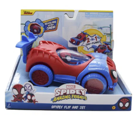 SPIDEY FLIP AND JET