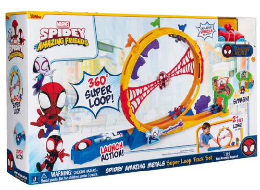 SPIDEY AMAZING METALS SUPER LOOP TRACK SET