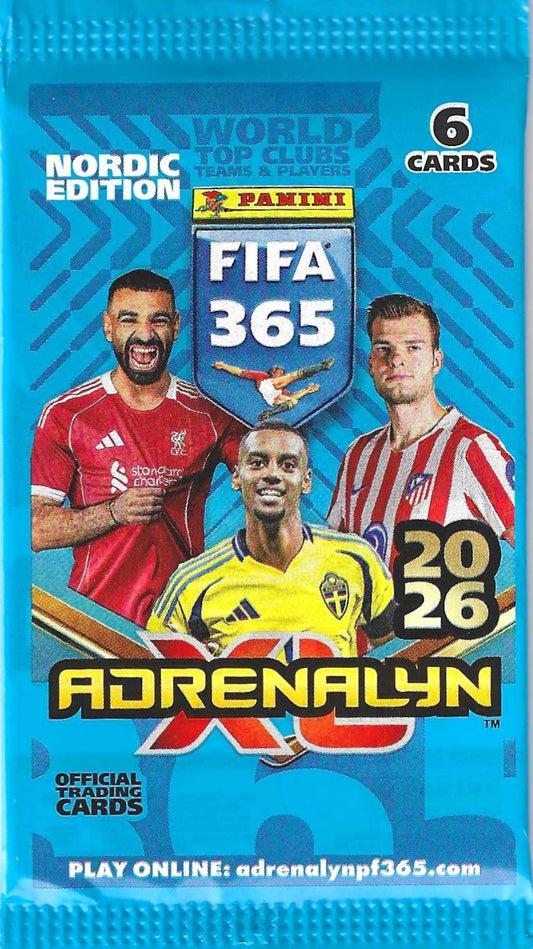 FIFA 365 Adrenalyn XL™ 2026 – Samlekort 6 kort