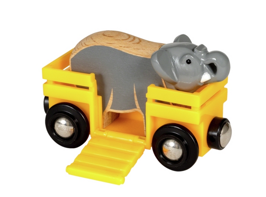 BRIO togvogn med elefant 33969