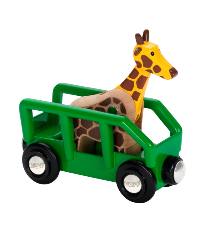 BRIO Safari Tog Giraf og vogn 33724