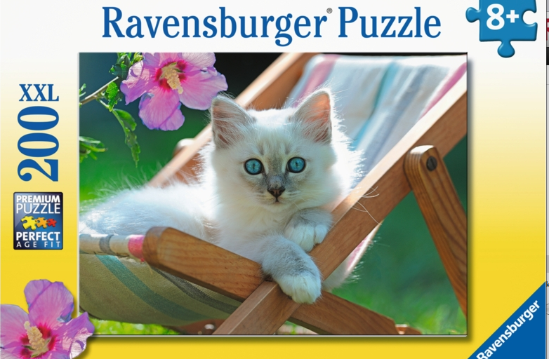 Ravensburger Puslespil Killing i strandstolen 200 brikker