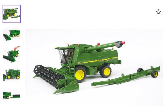 Bruder - John Deere T670i Mejetærsker (02132)