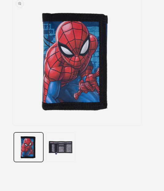SPIDERMAN, Pung, 13,5 x 9 cm