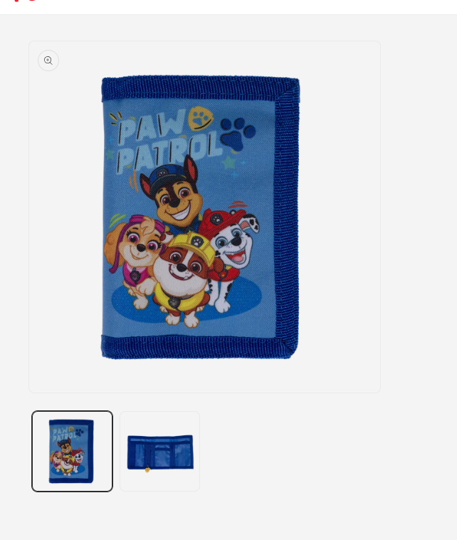 Paw Patrol, Pung, 13,5 x 9 cm