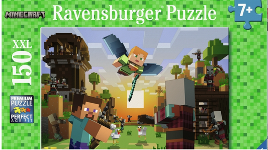 Ravensburger Minecraft klar til kamp 150 brikker