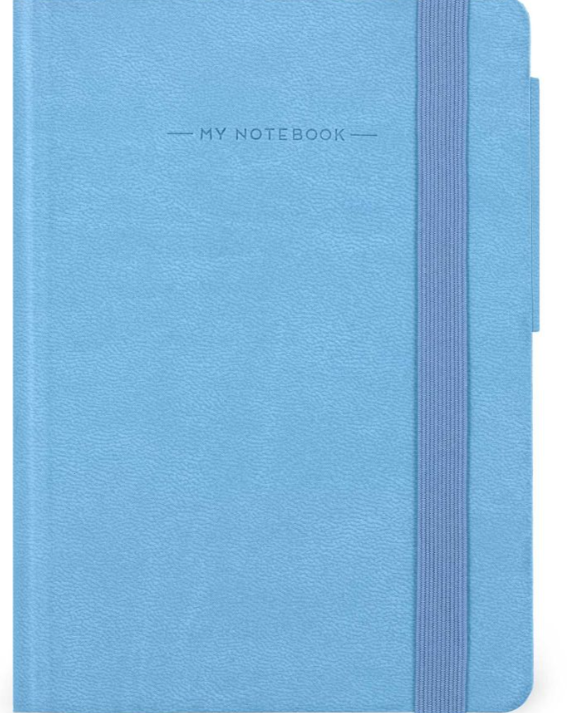 Notesbog, My Notebook, Small, Linjeret, Retro Blue