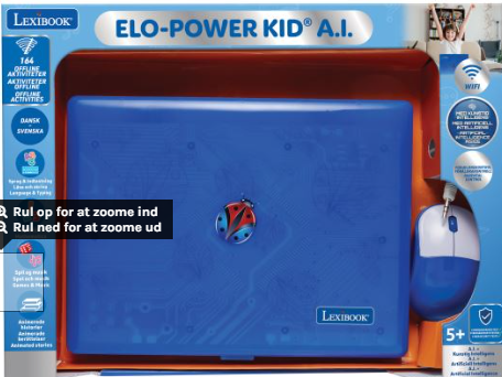 ELO-POWER Kid A.I. Laptop – Dansk & Svensk