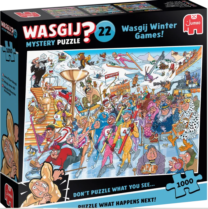 Wasgij Mystery 22 - Wasgij Winter Games 1000 brikker