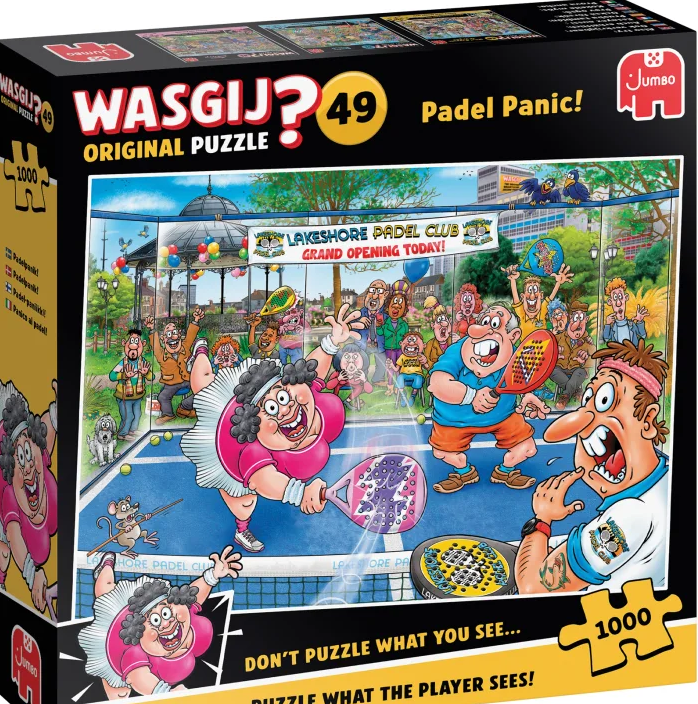 Wasgij Original 49 Padel Panic 1000 brikker