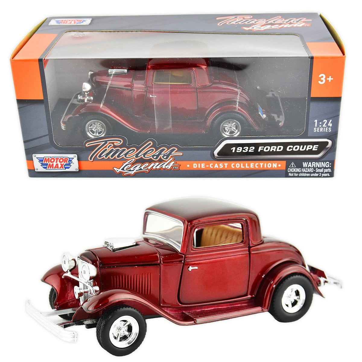 CAR FORD COUPE (1932) 1:24 17cm