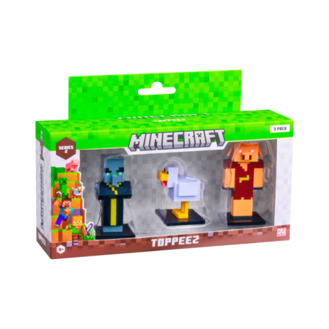 Minecraft 3D Figur 3-pak