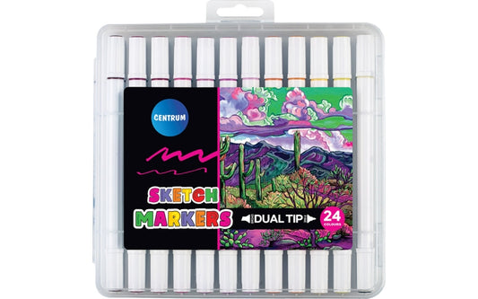 TWIN MARKERS 24 stk.