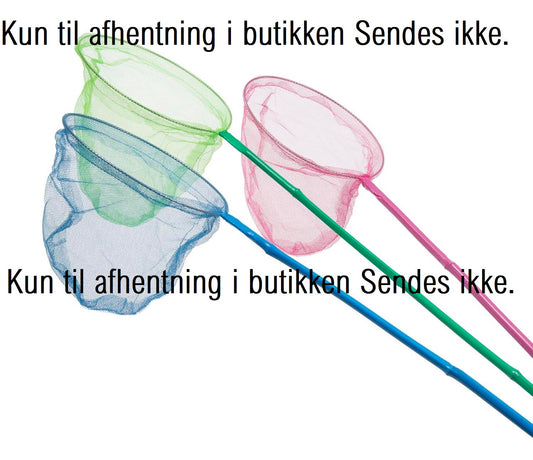 Fiskenet. 20 cm net. Kun til afhentning i butikken Sendes ikke.