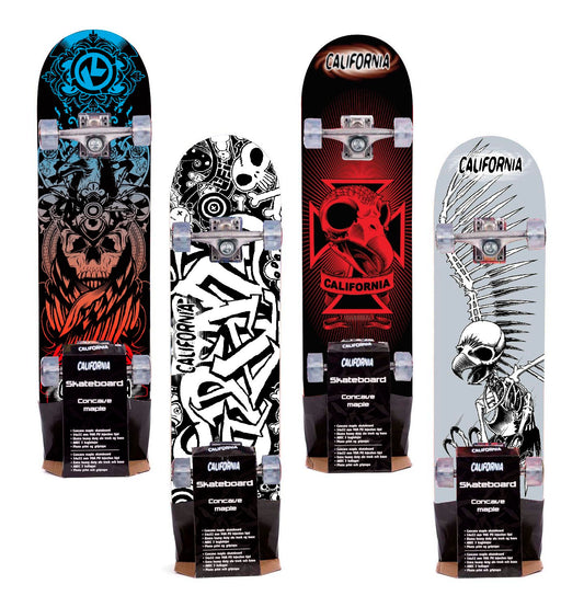 California Concave Maple Skateboard. (Kun til afhentning i Haslev)