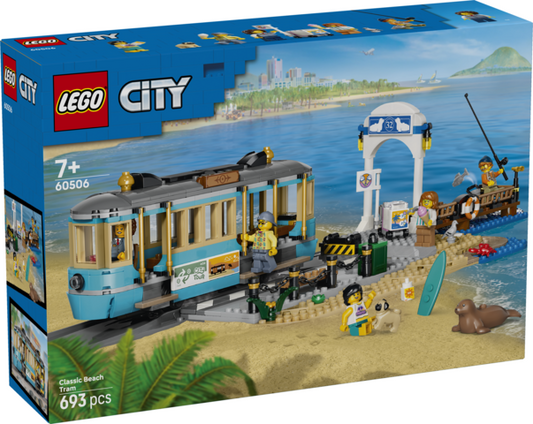 LEGO Klassisk sporvogn med strandstop 60506