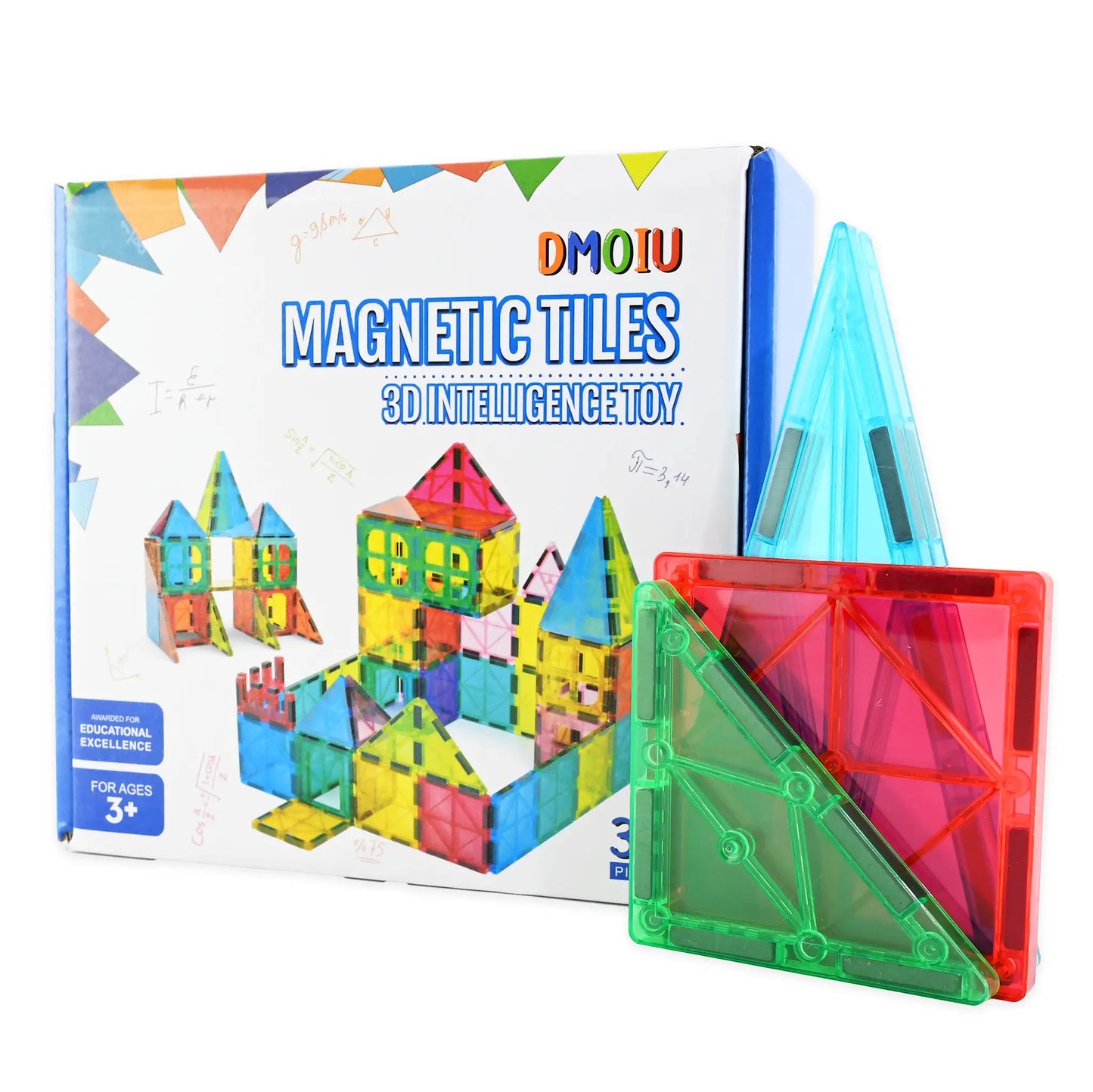 Magnetic Tiles – 38 dele byggesæt&nbsp;