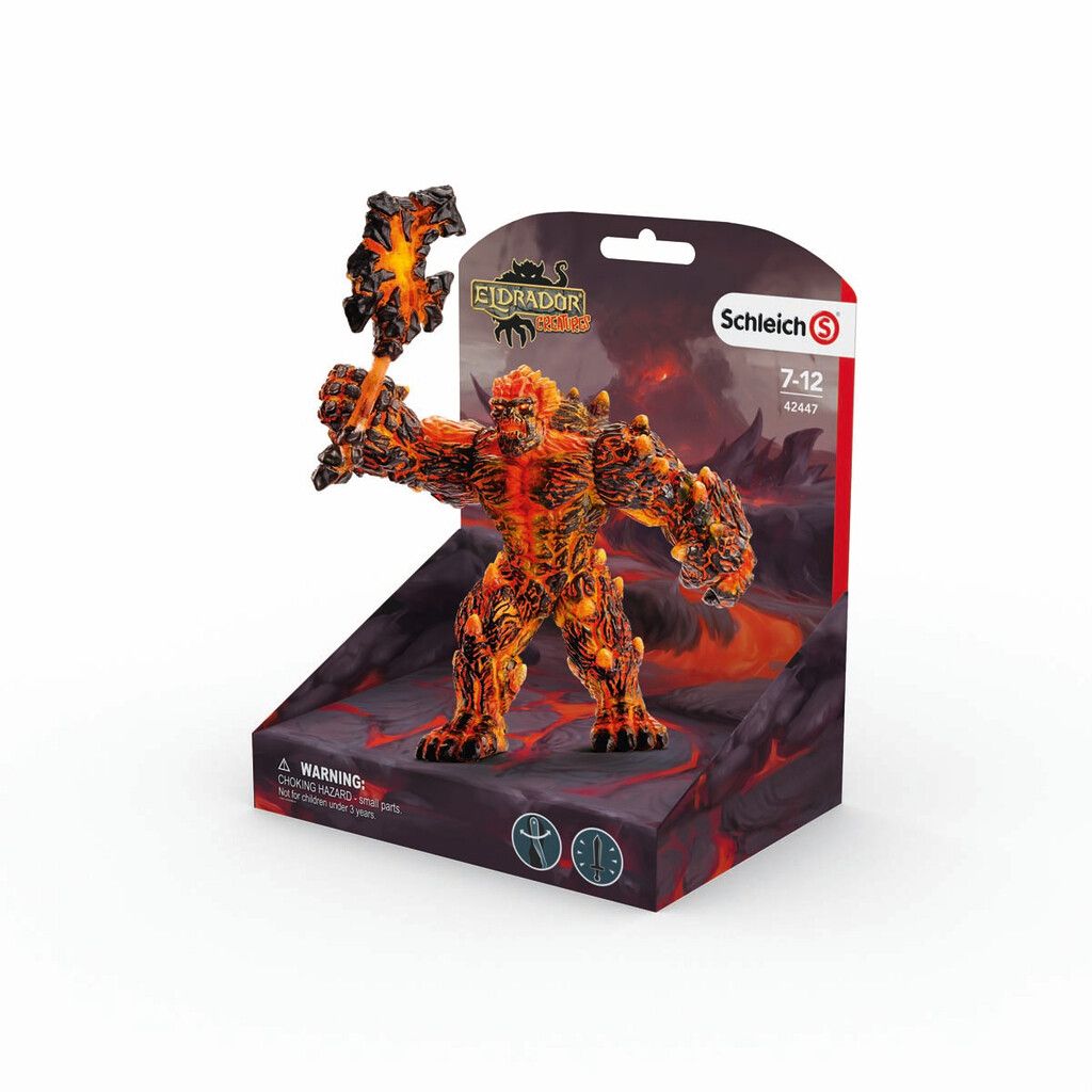 Schleich Lava golem med våben 42447