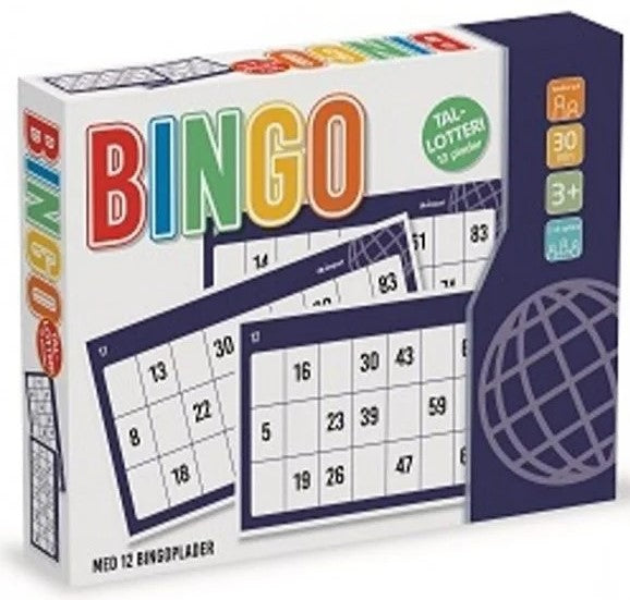 BINGO spil med 90 tal Banko