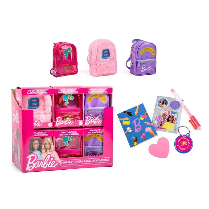Barbie Stationery Backpack Surprise