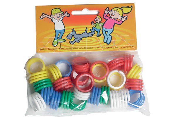 HAMA Hønseringe mix 25stk