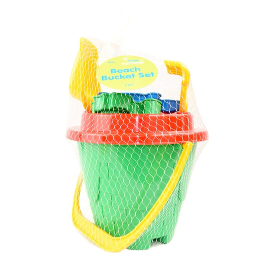 Happy Summer Strandspand Sæt med 6 Dele 19x21x26 cm