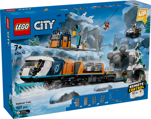 LEGO City Polarforskernes arktiske eksprestog 60470