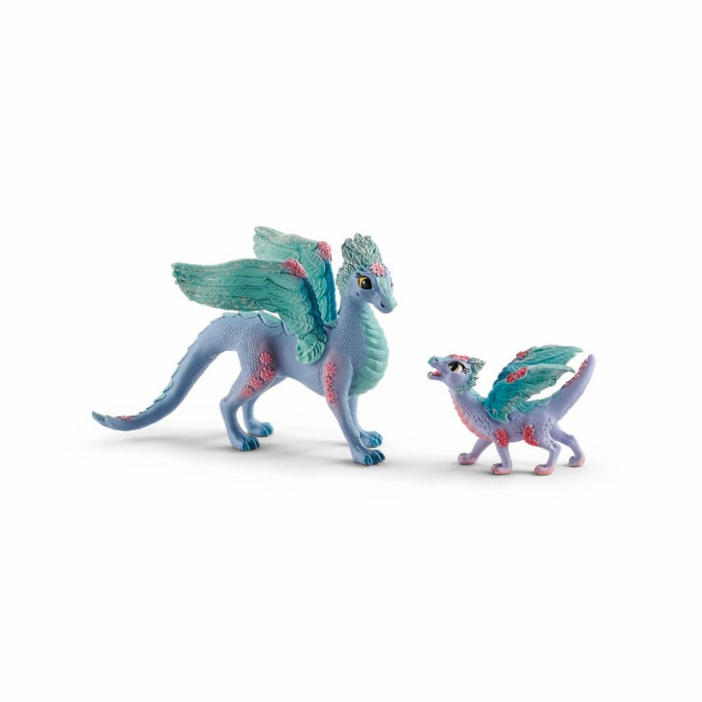 Schleich Flower Dragon and Baby 70592