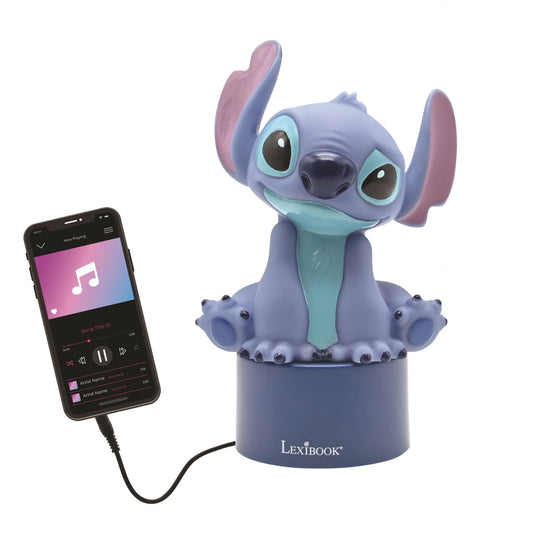 Disney’s Stitch 2-i-en Natlampe og Højttaler