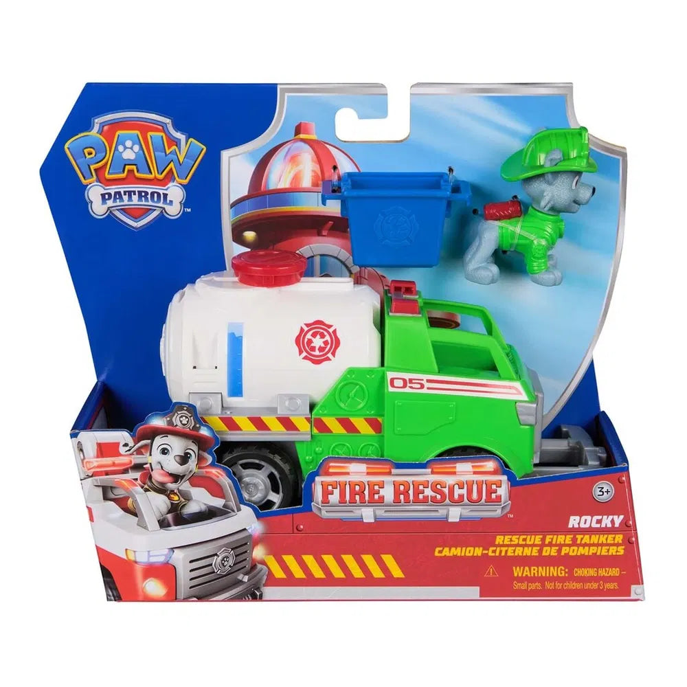 Paw Patrol Fire Rescue Vehicle - Rocky