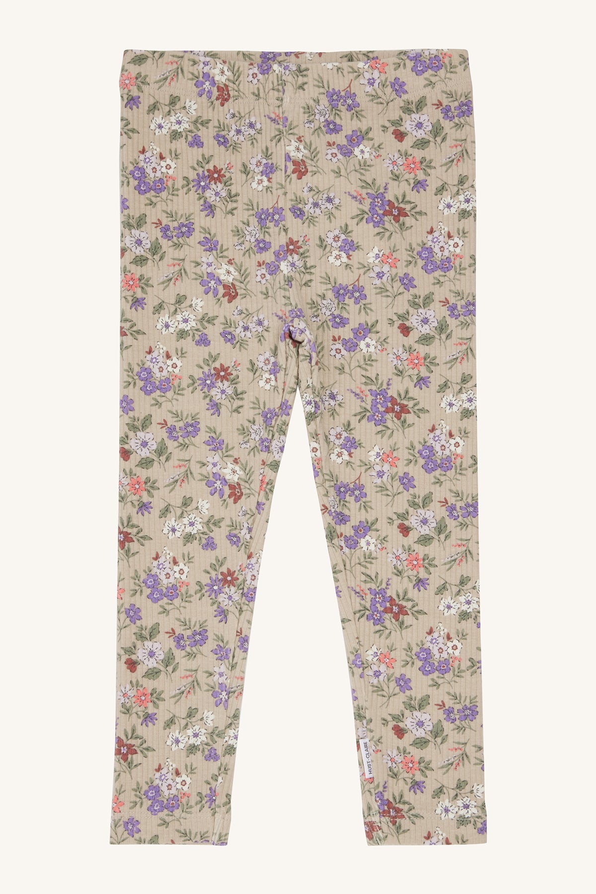 Hust and Claire leggings med blomsterprint 98 cm