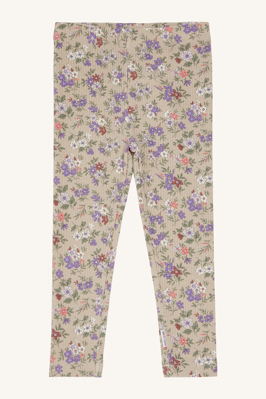 Hust and Claire leggings med blomsterprint 98 cm