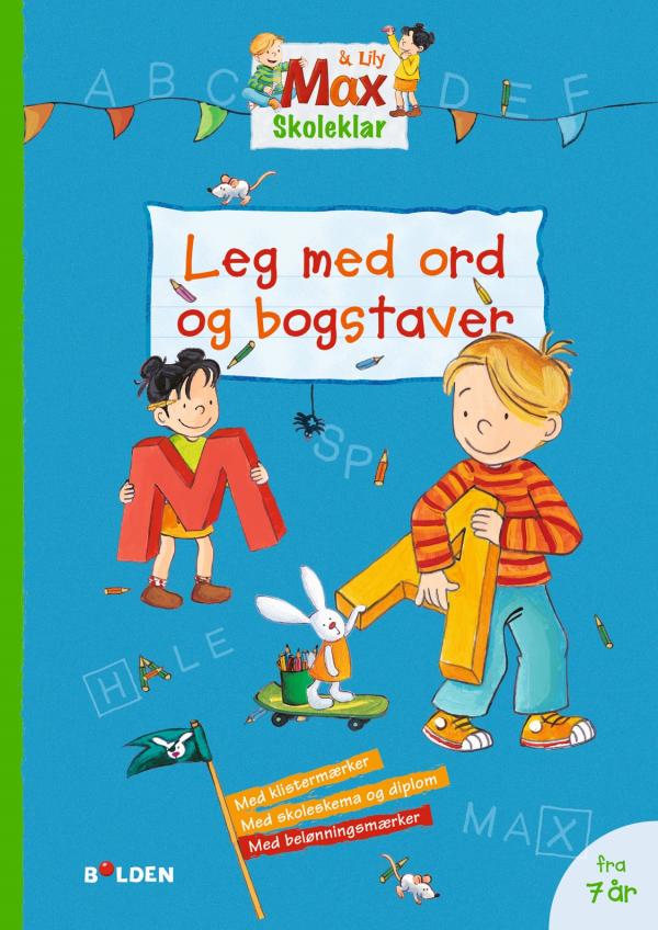 Max skoleklar: Leg med ord og bogstaver