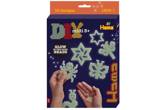 HAMA Hama midi gaveæske Glow in the dark