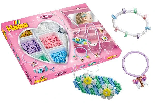 HAMA Hama midi aktivitetsæske åben pink.