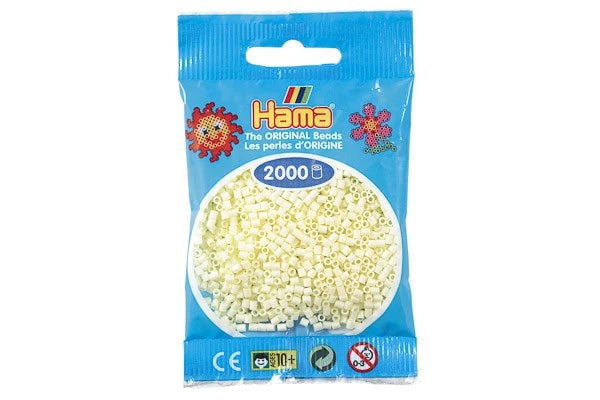 Hama mini perler creme 501-02