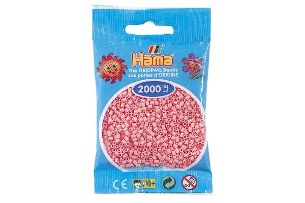 Hama mini perler pink 501-06