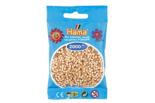 Hama mini perler beige 501-27