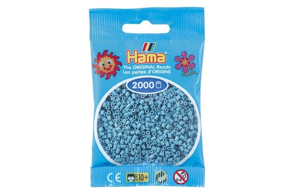 Hama mini perler turkis 501-31