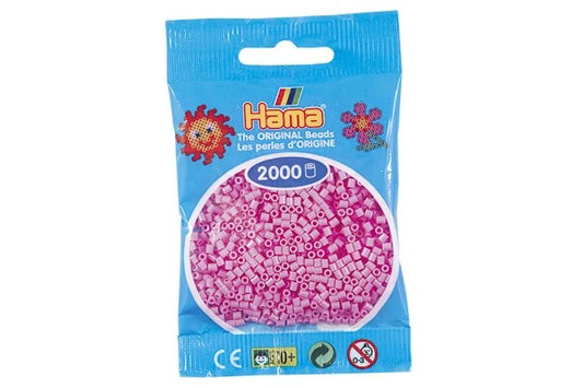 Hama mini perler pastel pink 501-48