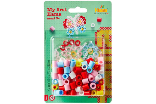 HAMA Hama maxi perler & plade sommerfugl, lille blister